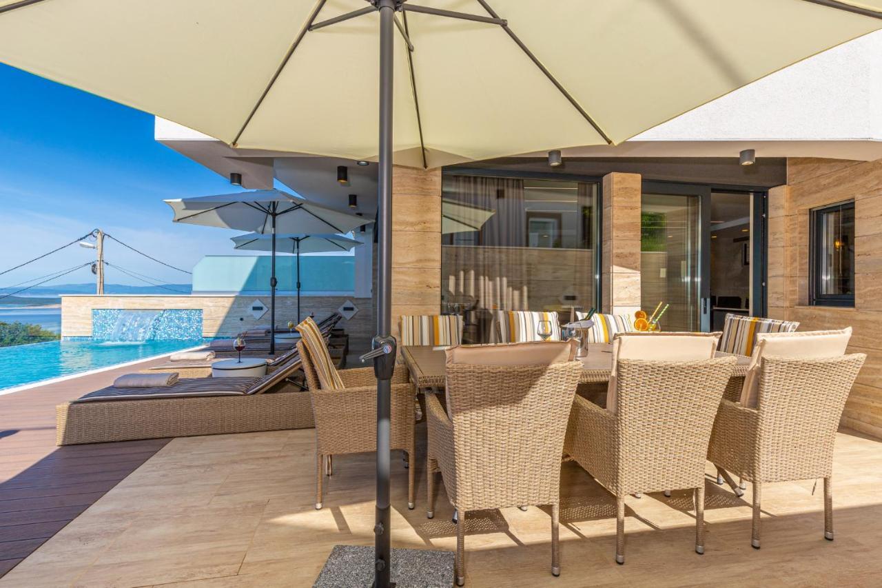 Villa Marassi With Heated Pool, Hot Tub And Sauna Crikvenica Exterior photo